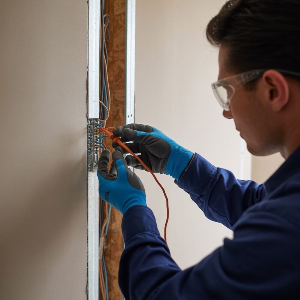 bezpieczna praca z elektryką