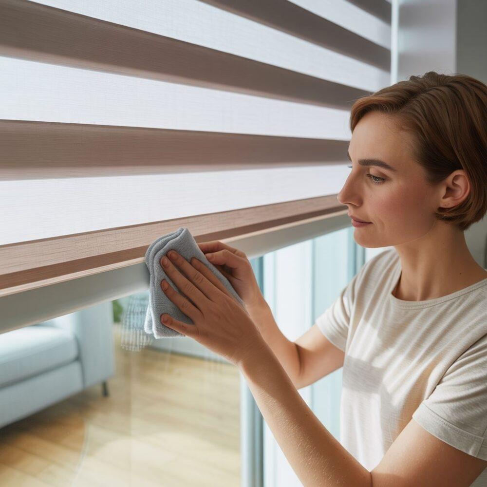 czyszczenie rolet dzień noc