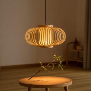 lampion z bambusa