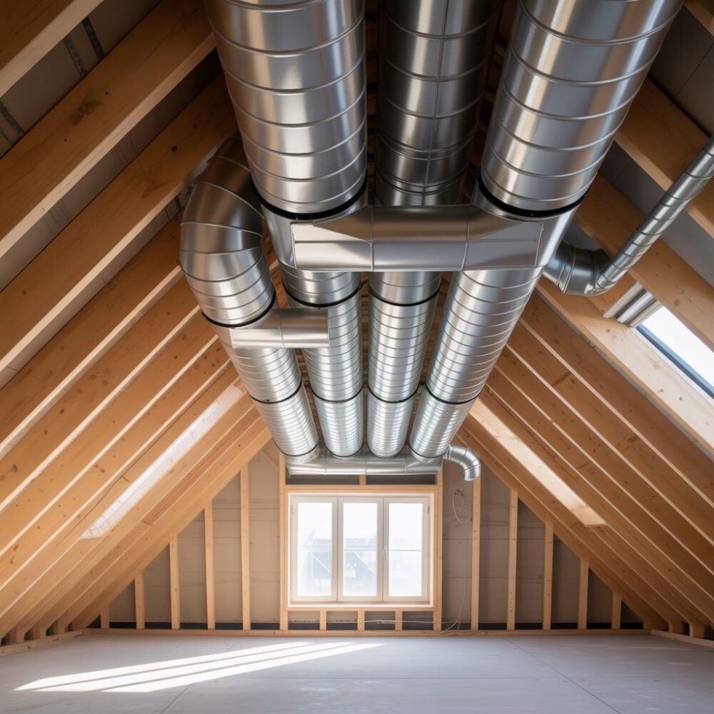 metalowe rury do wentylacji