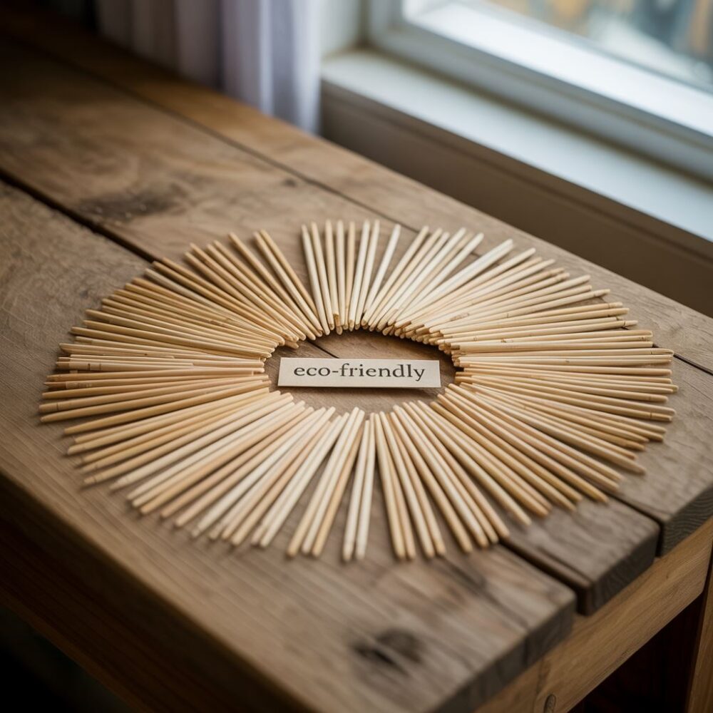 naturalne wykałaczki bambusowe