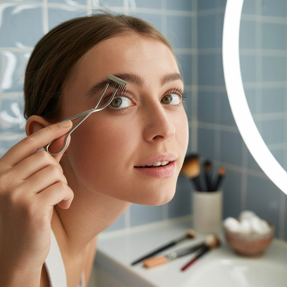 naturalnie podkręcone rzęsy