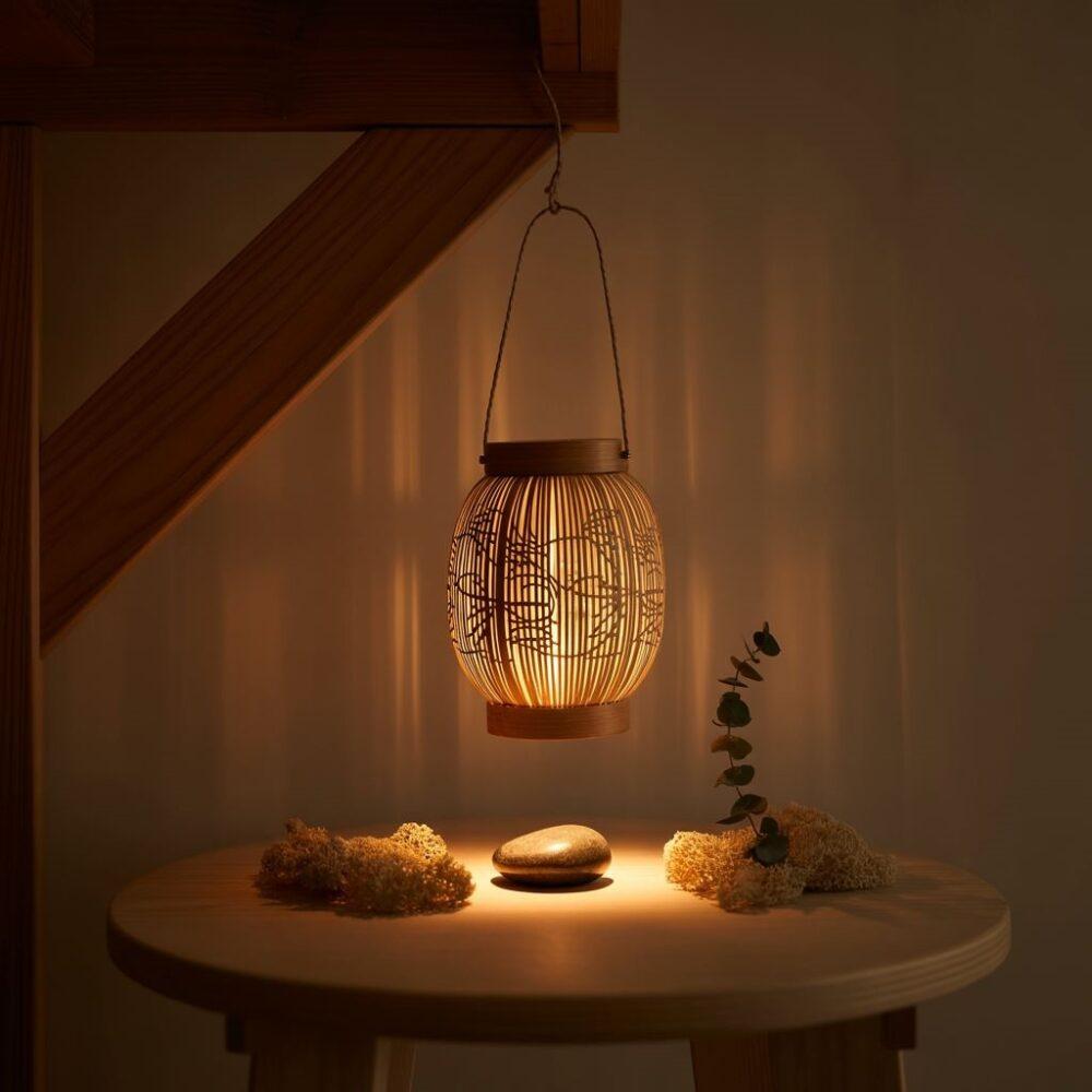 naturalny lampion