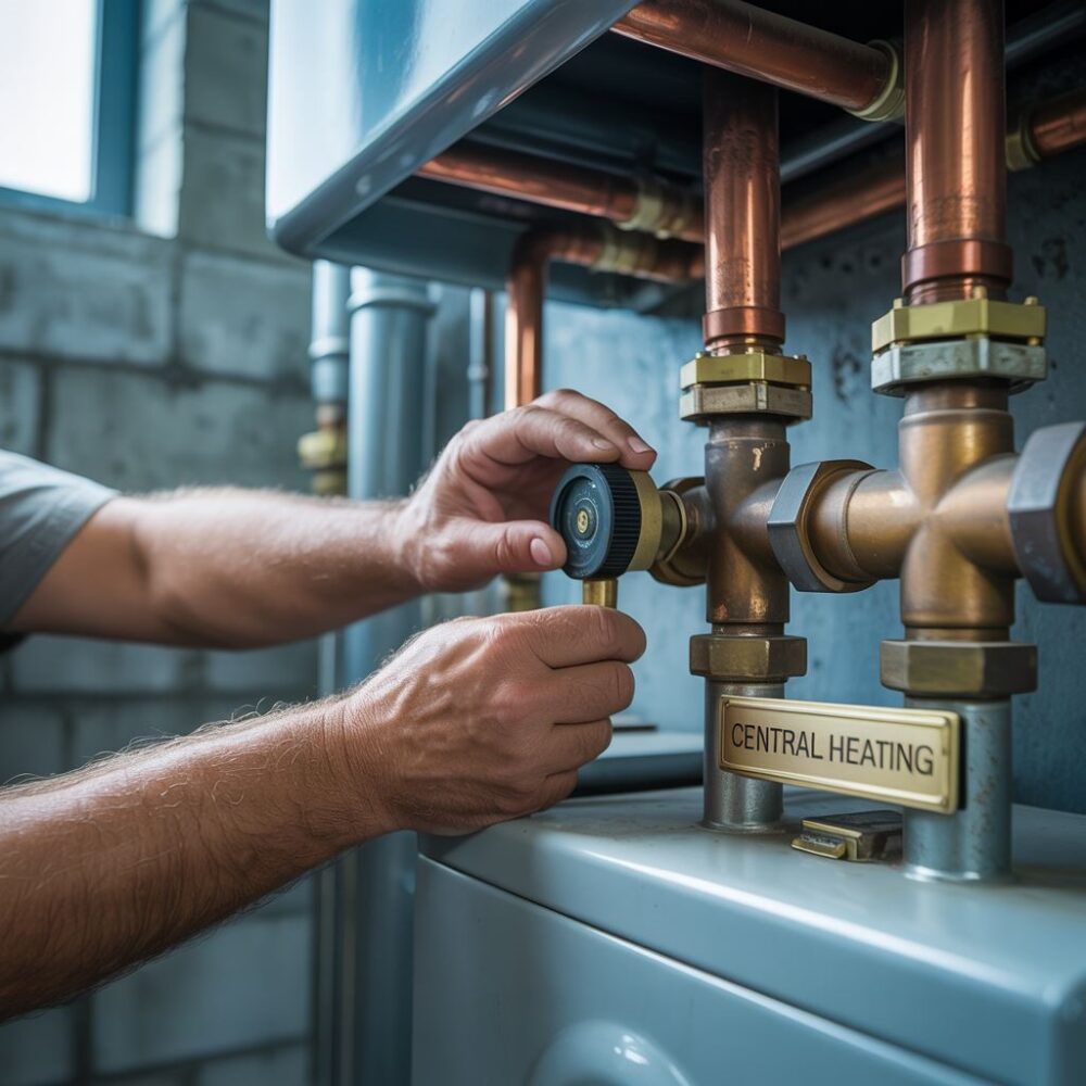 odpowietrzanie pieca CO