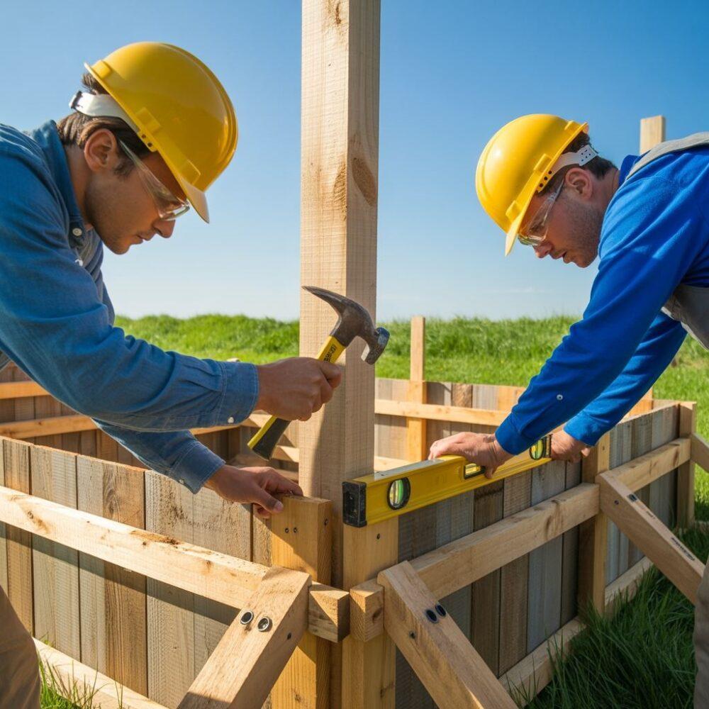 przygotowanie fundamentu ogrodzenia