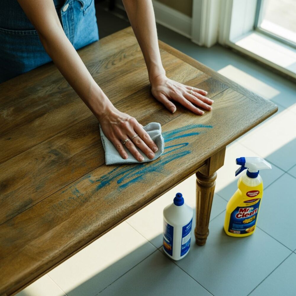 ściereczka i środek czyszczący