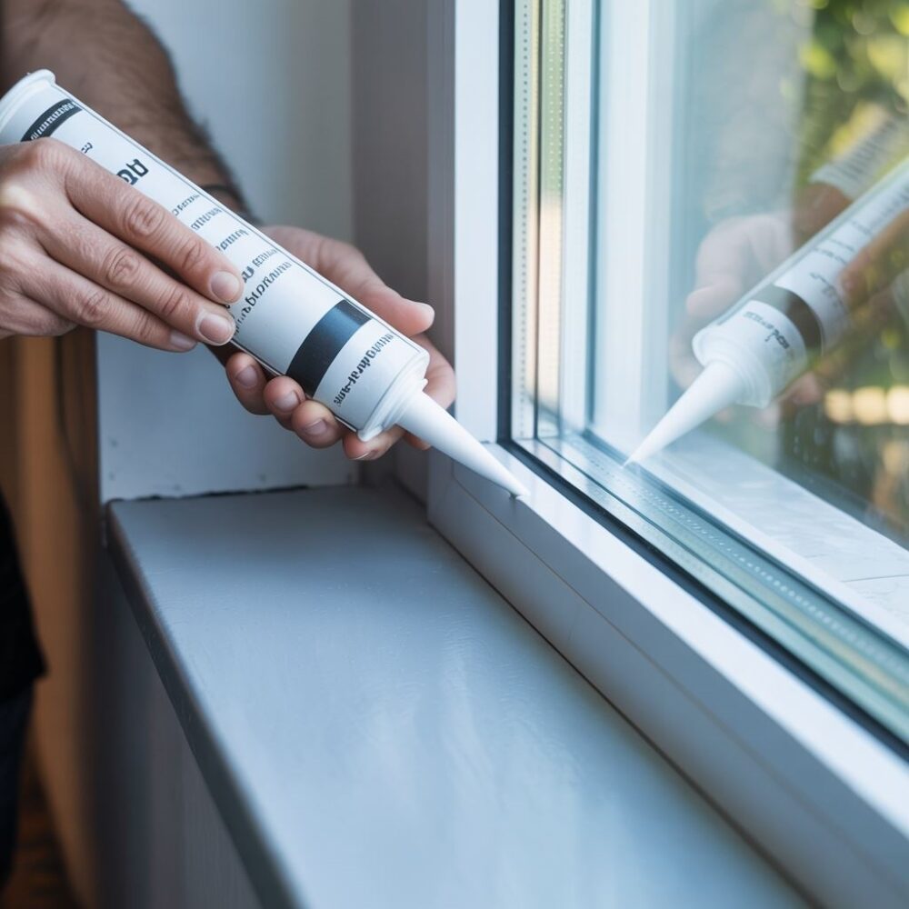 uszczelnianie okna plastikowego