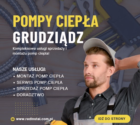 REDInstal.com.pl - Oferta sprzedaży i montażu pomp ciepła w Grudziądzu